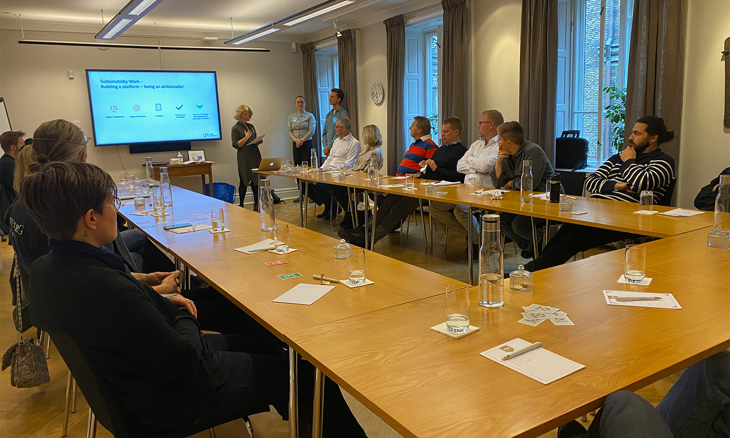 Sustainability workshop with CSR Västsverige