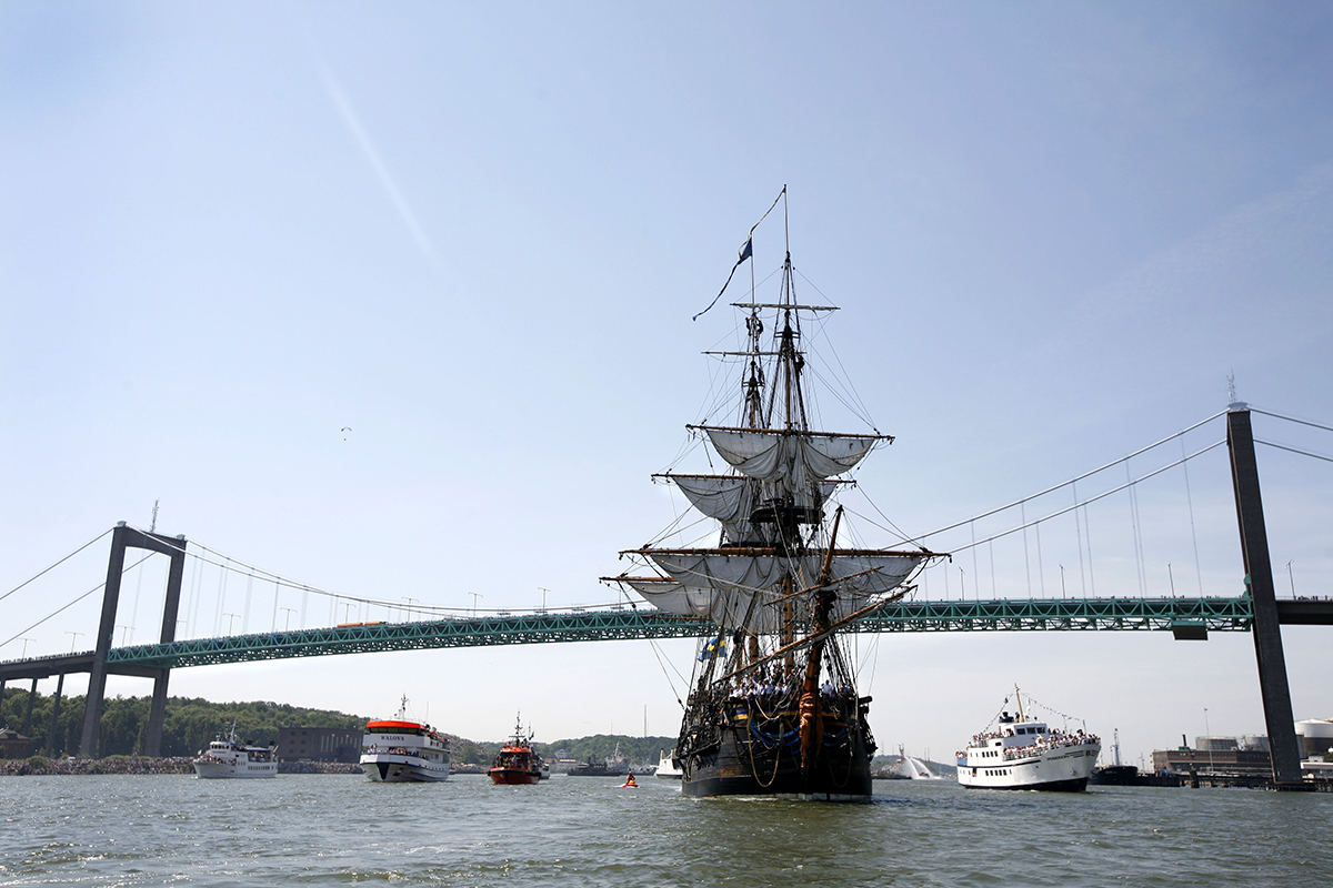 Imorgon skjuter ostindiefararen Götheborg  startskottet för Göteborgs 400-årsjubileum