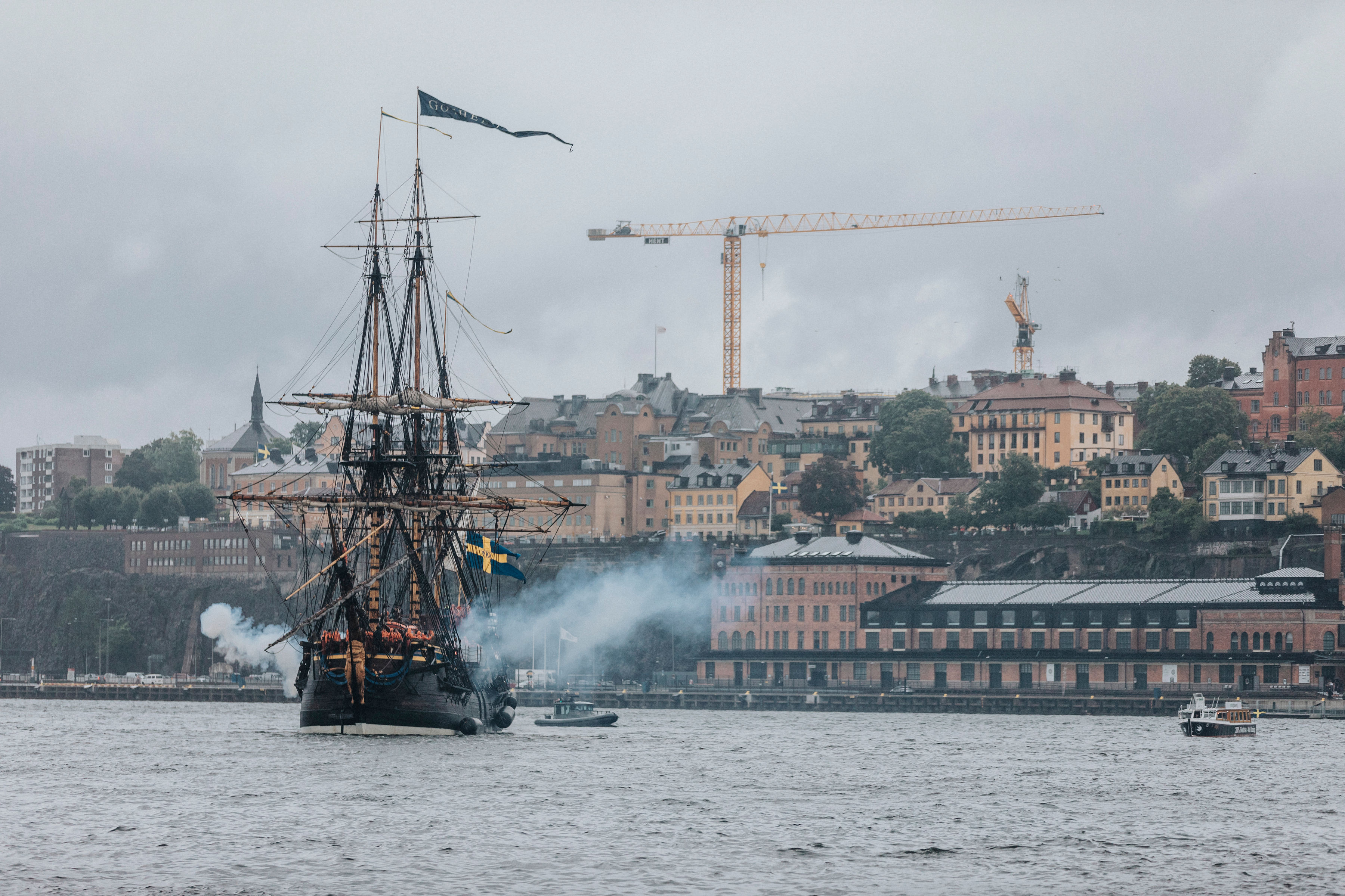 Götheborg has arrived in Stockholm