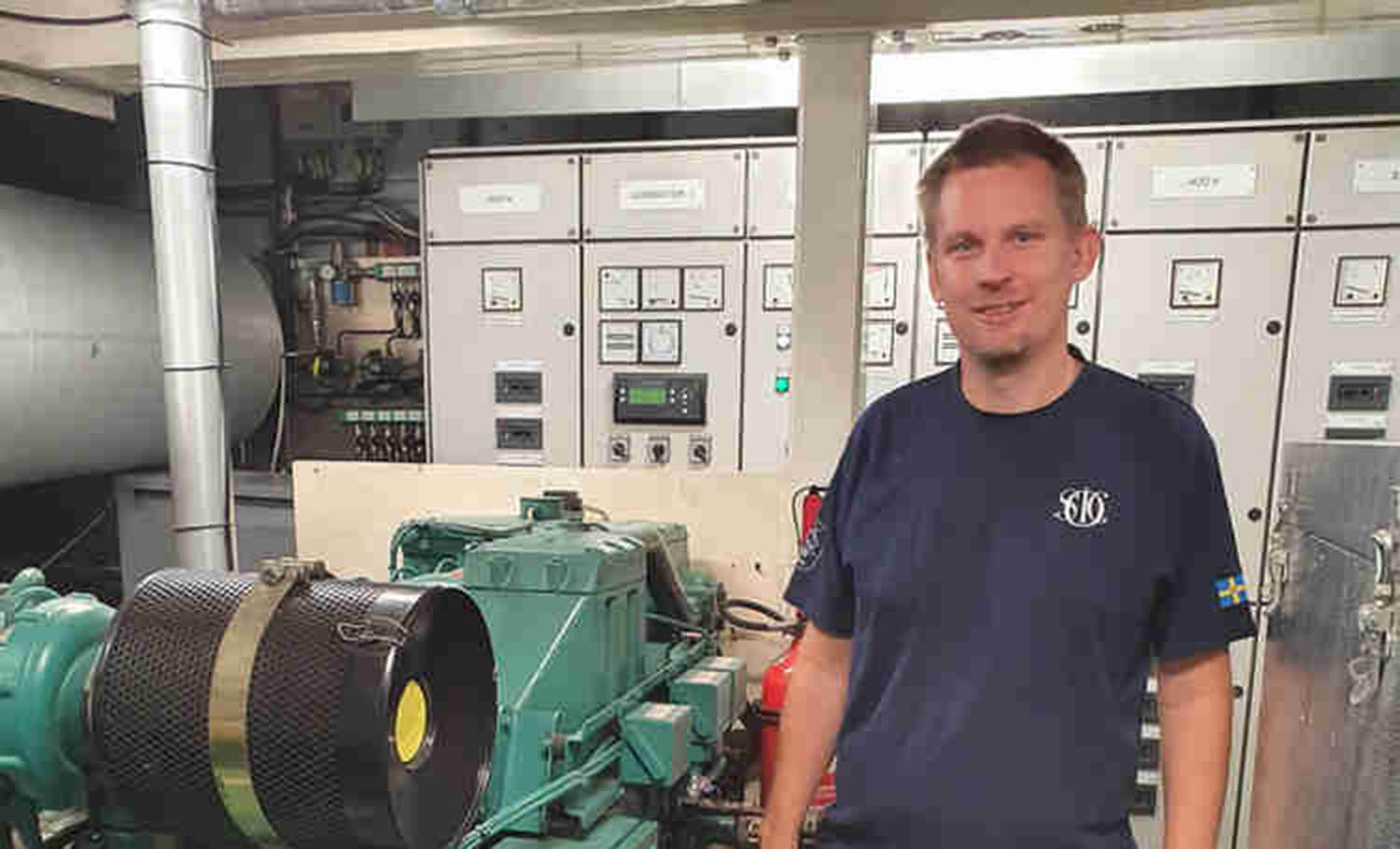 Meet the crew: Erik Palholmen, Chief Engineer