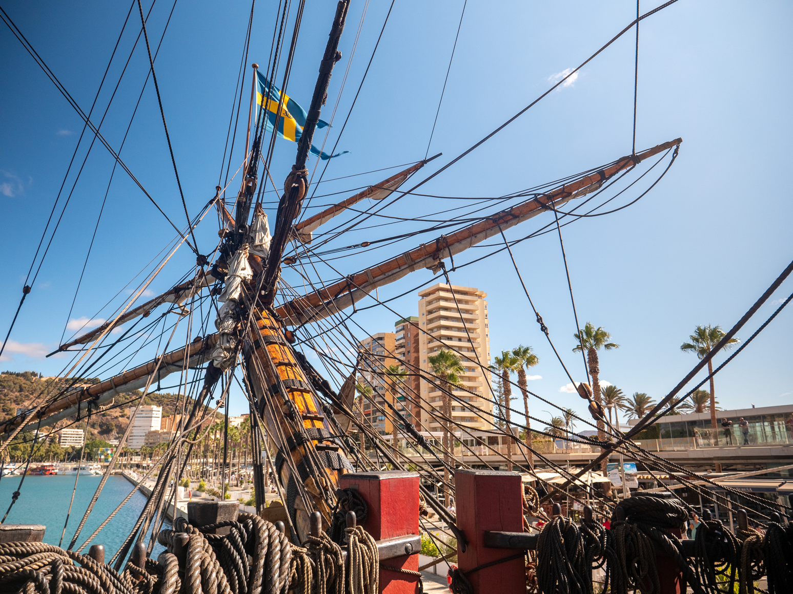 We've arrived in Malaga