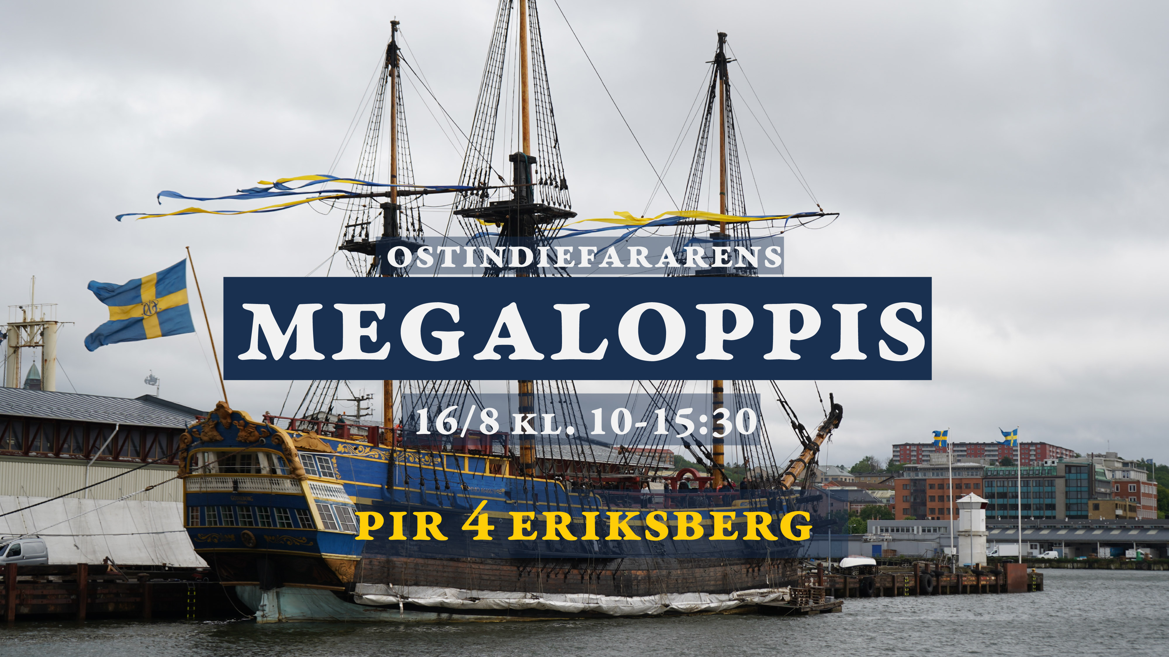 Ostindiefararens Mega flea market 16th of August