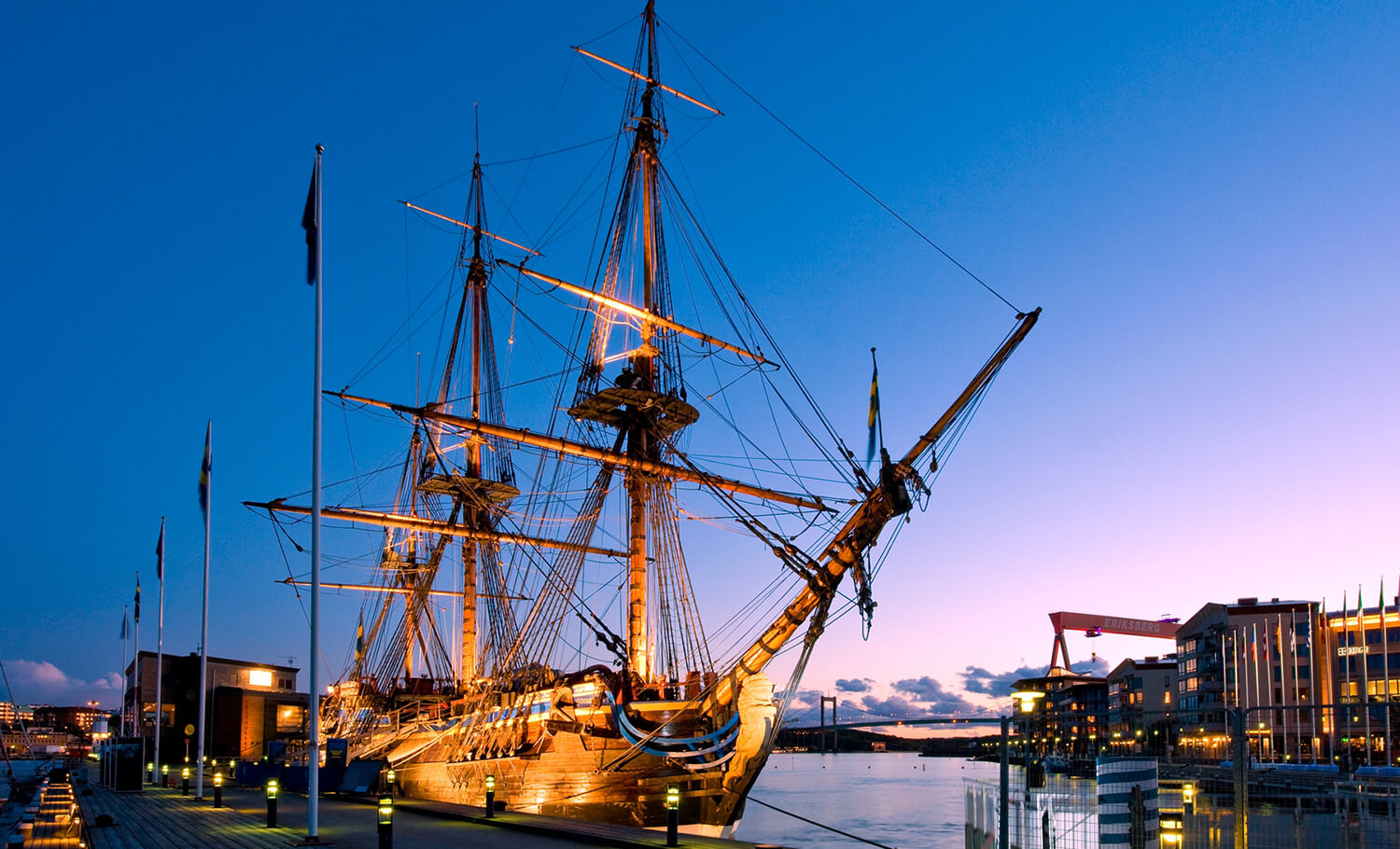 Götheborg of Sweden’s departure is delayed until Monday